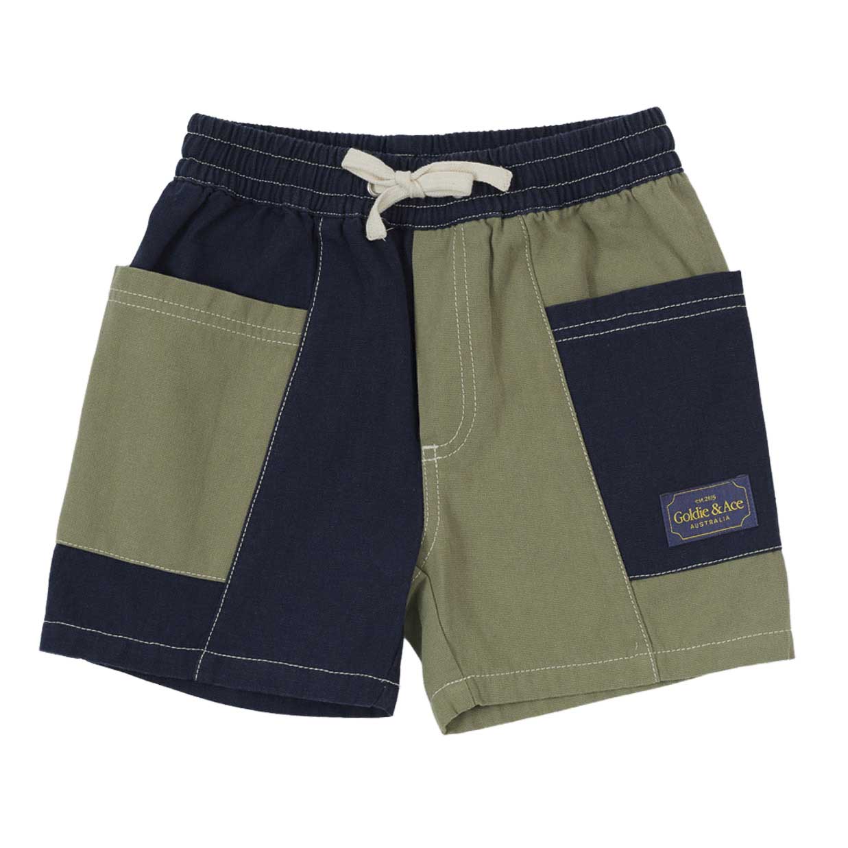 Goldie + Ace Patchy Pocket Shorts 3-5Y